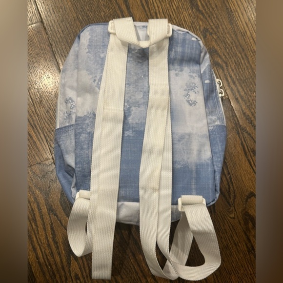 Dickies Mini Backpack BLUE Tie Dye 10x7.5” - Picture 10 of 11